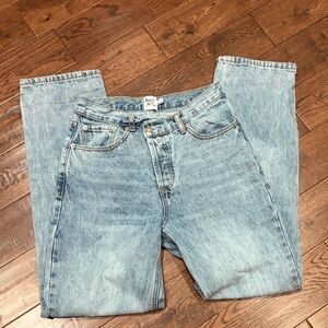 Princess Polly Jeans in Light Blue US 0